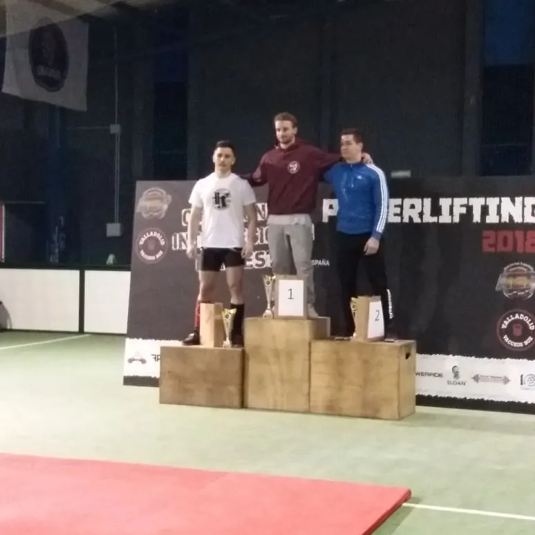 Podio Arturo Carrasco - Oro Regional Absoluto 2018